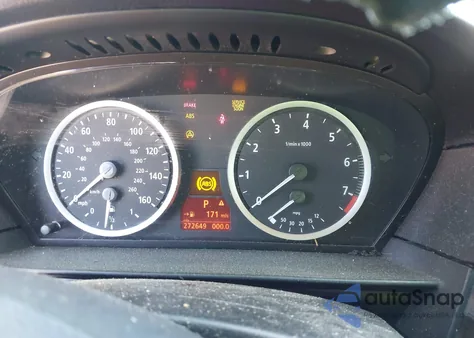 2007 BMW 530I z USA, uszkodzony, nr VIN WBANE735X7CM48520